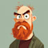 design vector portraits and cartoon illustrations