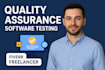 do manual testing, sit, uat, regression testing for your web or mobile ap