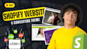 design a high converting shopify store using a paid theme