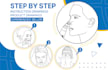 draw step by step line art instruction manual or user guide for your product