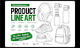 draw step by step illustrations, line art, patent drawings, instruction manual
