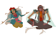 traditionally frame by frame 2d animate your character