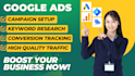 setup and manage your google ads PPC campaign