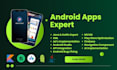 develop android apps as a kotlin expert using kotlin, java, XML UI