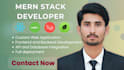 be your mern stack web developer, PHP laravel developer