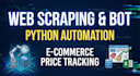 create a custom python web scraper and price tracking bot