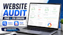 do professional website audit and SEO analysis find out errors
