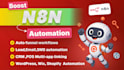 create n8n automation for your wordpress webflow or wix site