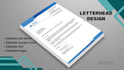 design professional letterhead and editable letterhead