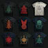 create christmas t shirt design bundles for you
