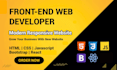 build your responsive front end website