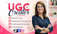 create female gen x ugc creator videos