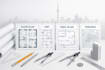 draw 2d floor plan mep site plan hvac and plumbing for toronto