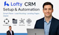 set up and customize your lofty CRM, smart plans, and automations