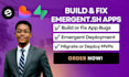 build fix and deploy emergent sh website app errors or bugs on emergent sh