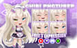 design custom chibi png tuber model with cute style vtuber for streaming