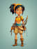draw 2d game character or 2d game character