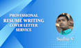 provide professional resume, cv writing service