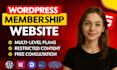 do wordpress membership website devdevelopment