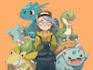 draw anyone as a pokemon trainer