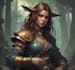 dnd character art and  oc character