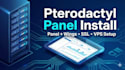 set up pterodactyl panel wings daemon and secure your game servers