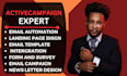 setup your activecampaign automation email marketing expert