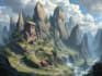 design detailed fantasy landscapes and environments