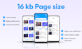 upgrade react native app to support 16kb page size