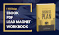 design high converting canva lead magnet, ebook or workbook