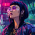 create cyberpunk and retro aesthetic characters