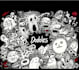 draw simple black and white illustration