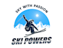 creative a high quality ski snowboard logo design