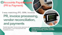 manage your complete accounts payable cycle from PR to payment