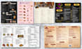 do professional restaurant menu, food menu, digital menu design