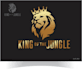 create a clean geometric lion logo