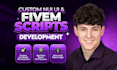 develop fivem scripts and modern react nui ui for esx qbcore