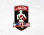 design looks nice fighter and promoter logo