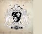 create a professional family crest with shield and royal elements