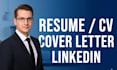 write or edit your CV, resume, cover letter with my team