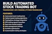 build automated stock trading bot, tradingview, spx trading, python trading bot