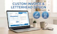 design official document invoice template ocr letterhead editable invoice form