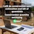 create detailed boq, cost estimation, and material takeoff