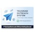 create a custom telegram cold outreach system
