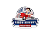 create a cartoon truck website extraordinary logo