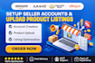 setup amazon, jumia, mercado libre, allegro
