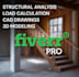 do structural analysis, load calculation, cad drawings and 3d modeling