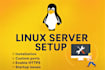 setup and fix your linux server