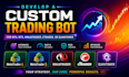 develop a custom trading bot for mt4,mt5, ninjatrader, ctrader, or quantower