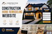 create construction website home remodeling website with lead generation